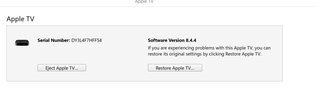 appletv use as 1