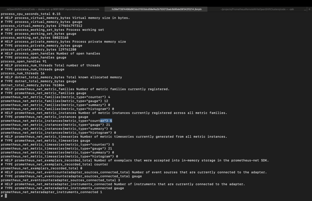 accessing prometheus metrics 9