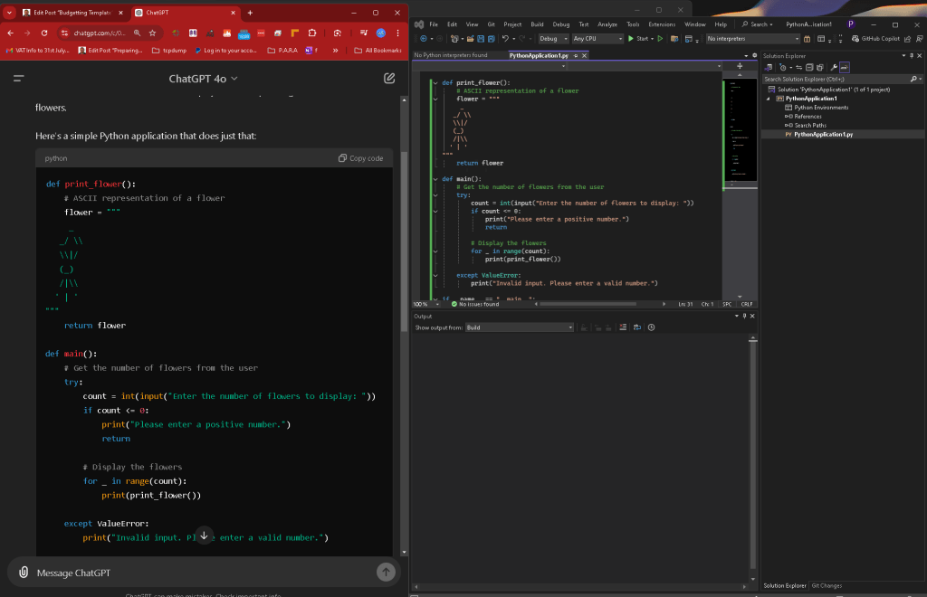 running python locally 1