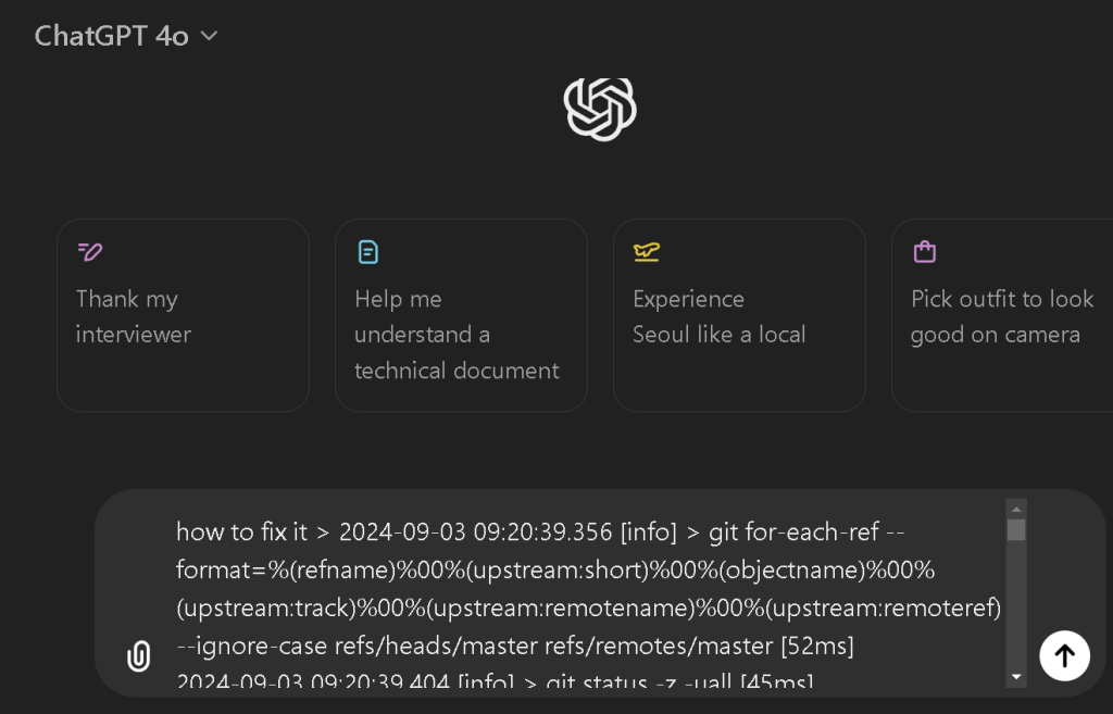 git errors out 2