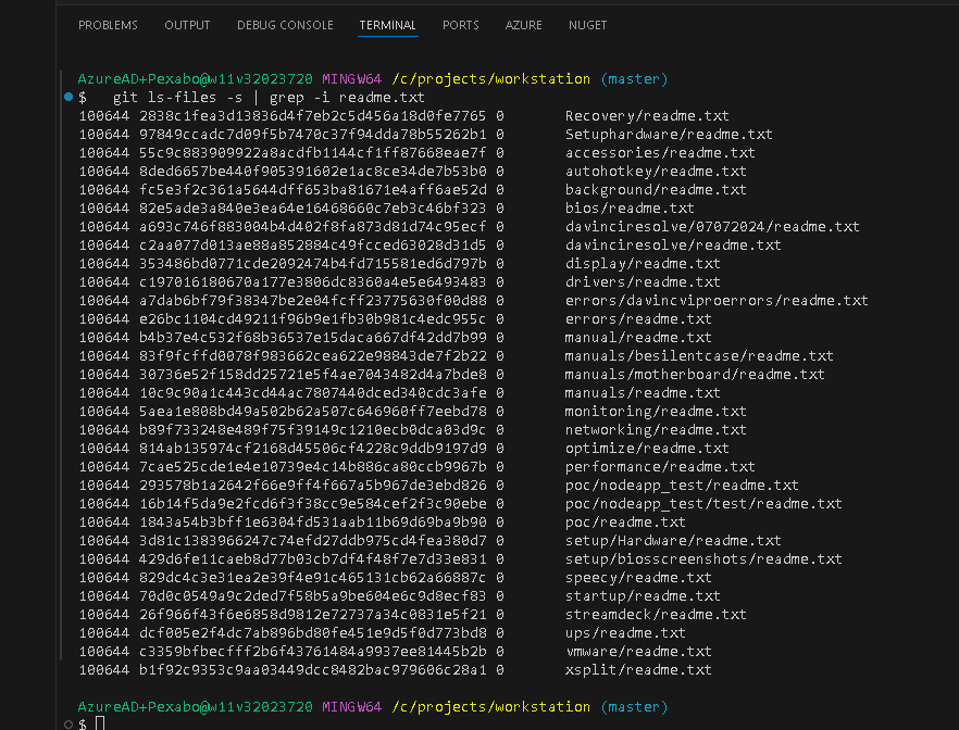 git errors out 5