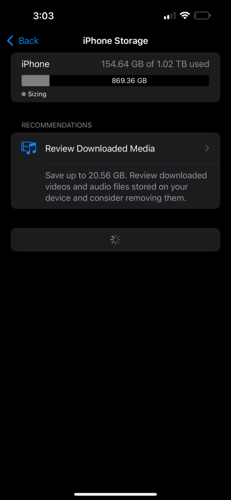 icloud storage takes 5