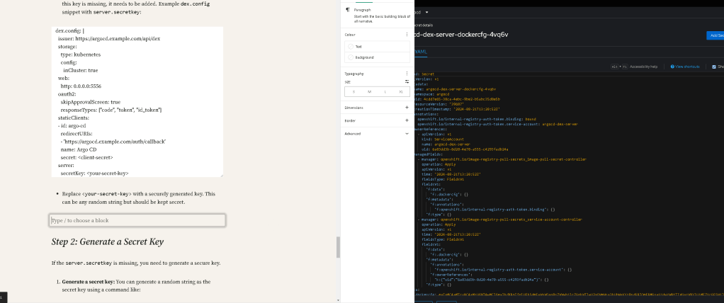 argocd development logs 16