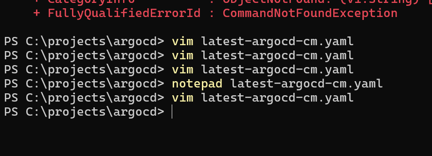 argocd development logs 38