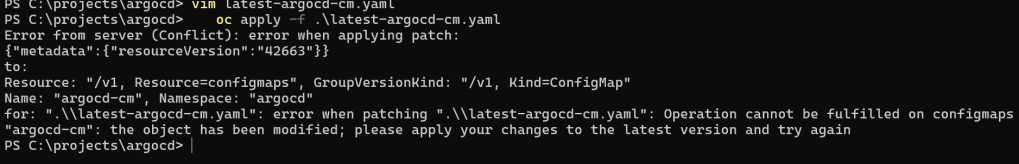 argocd development logs 39