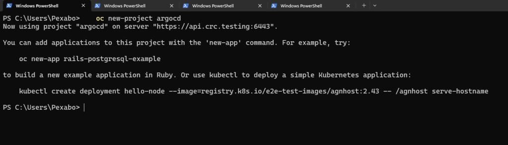 argocd development logs 5
