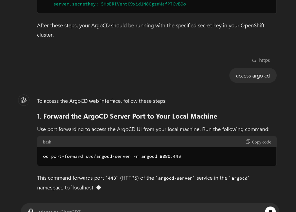 argocd development logs 53