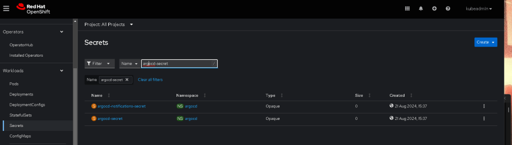 argocd development logs 58