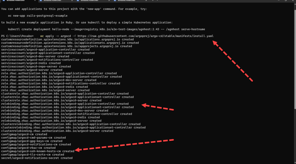 argocd development logs 6