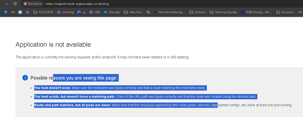 argocd development logs 63