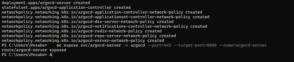 argocd development logs 7