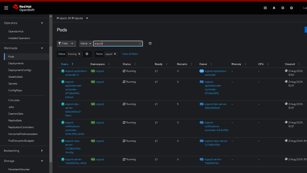 argocd development logs 75