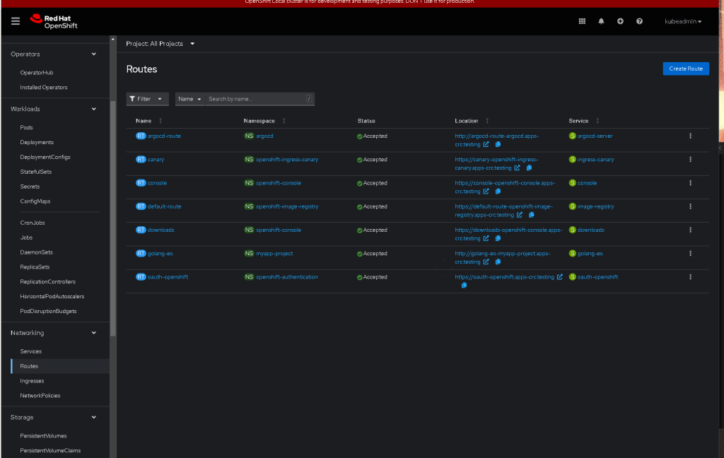 argocd development logs 77