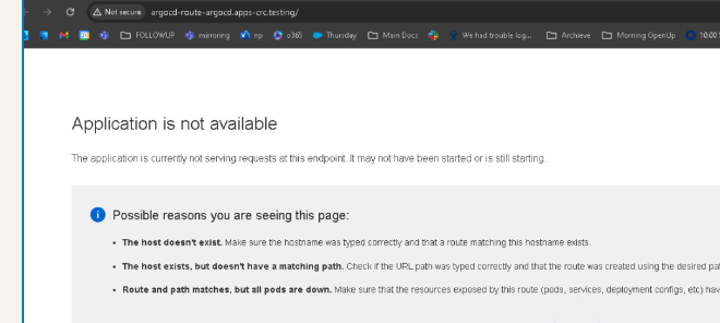 argocd development logs 80