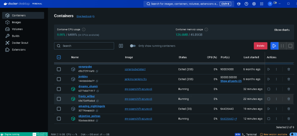 resolving container connectivity 12