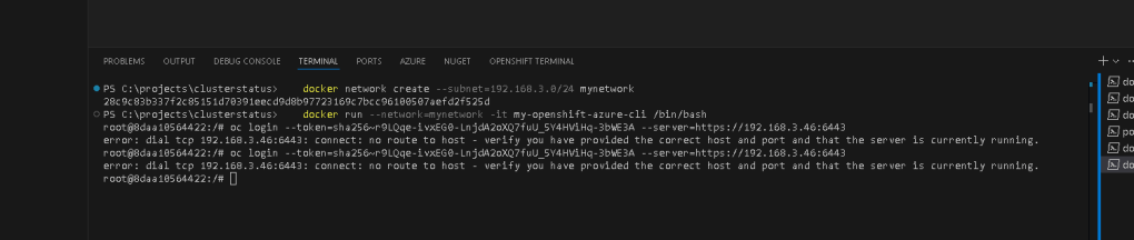 resolving container connectivity 14