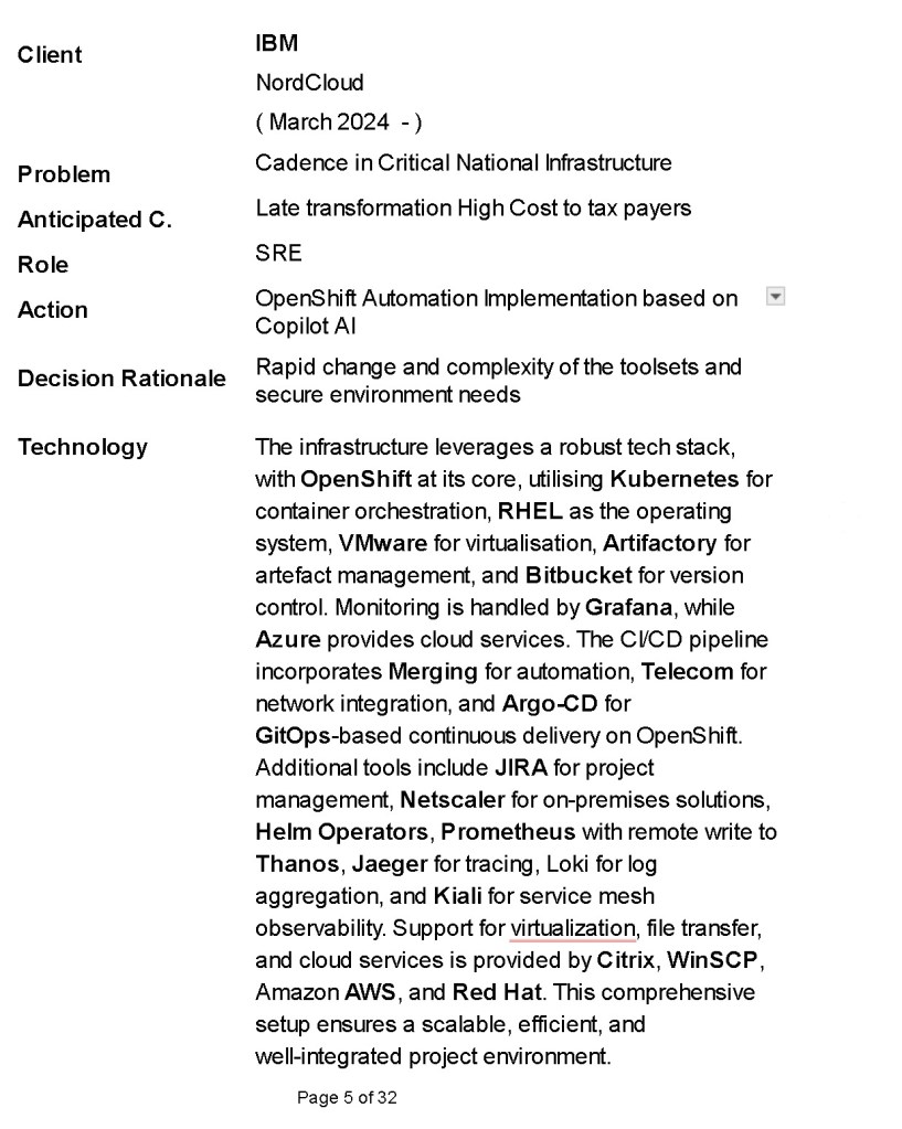 cv updates 2