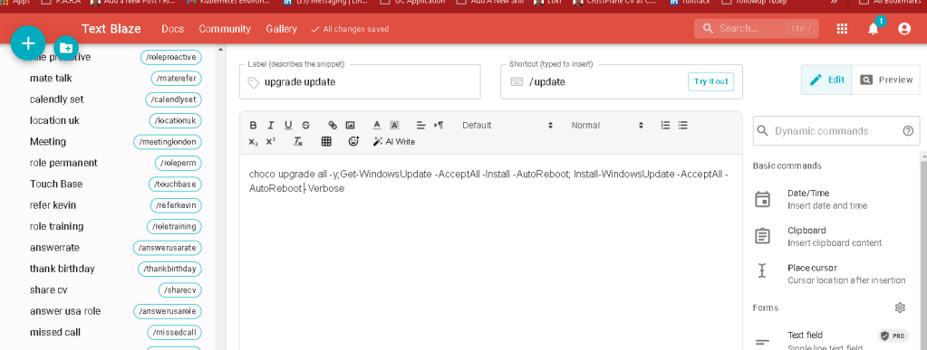 how to update 1