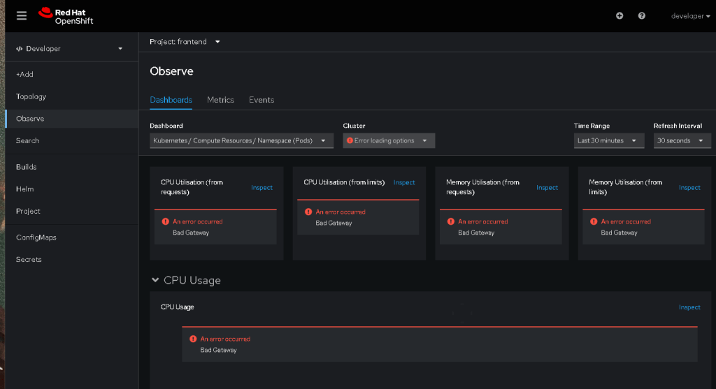 poc openshift on 19