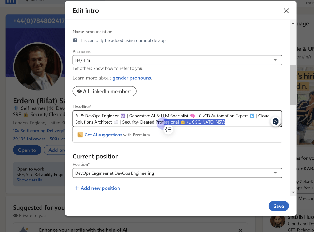 updating the title 1