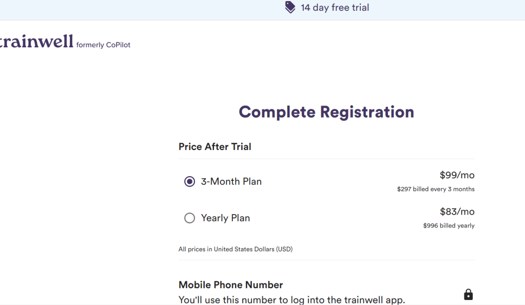 personal trainer cost 1