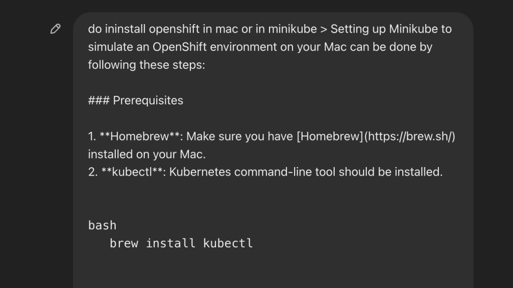 macos for openshift 18