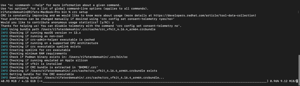 macos for openshift 26