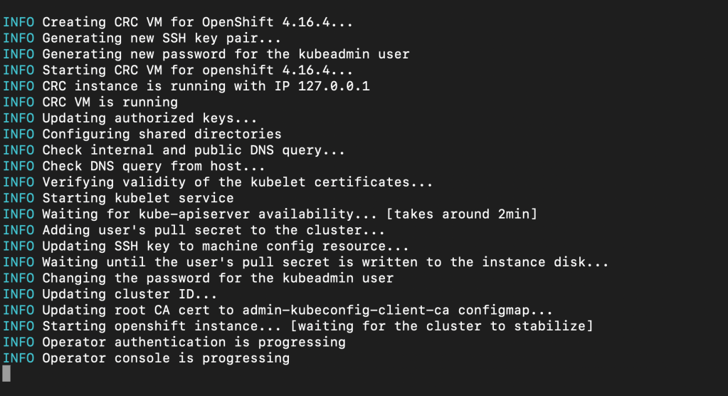 macos for openshift 30
