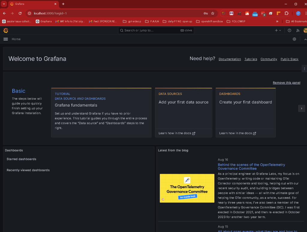 grafana project 9