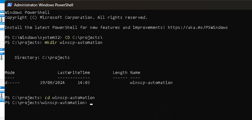 winscp development 1