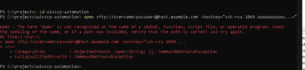 winscp development 3