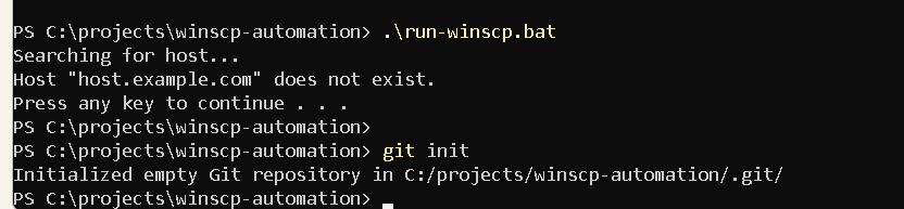 winscp development 6