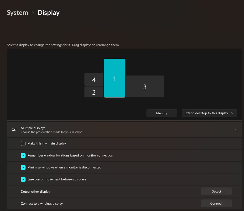 taking screenshots with 1