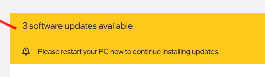 updates on workstation 4