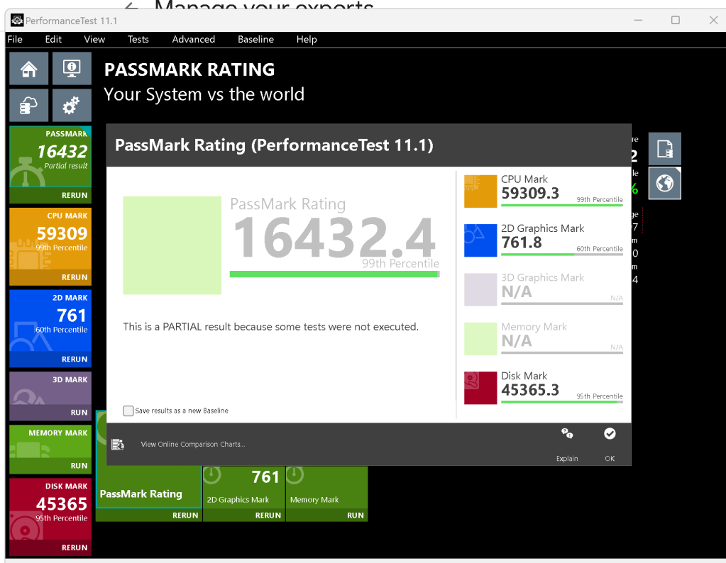 performance testing on 2