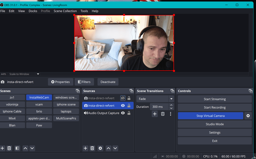 obs setup for 5