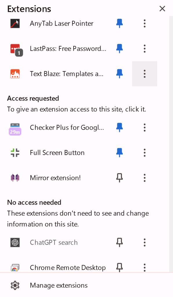 whats installed on 1
