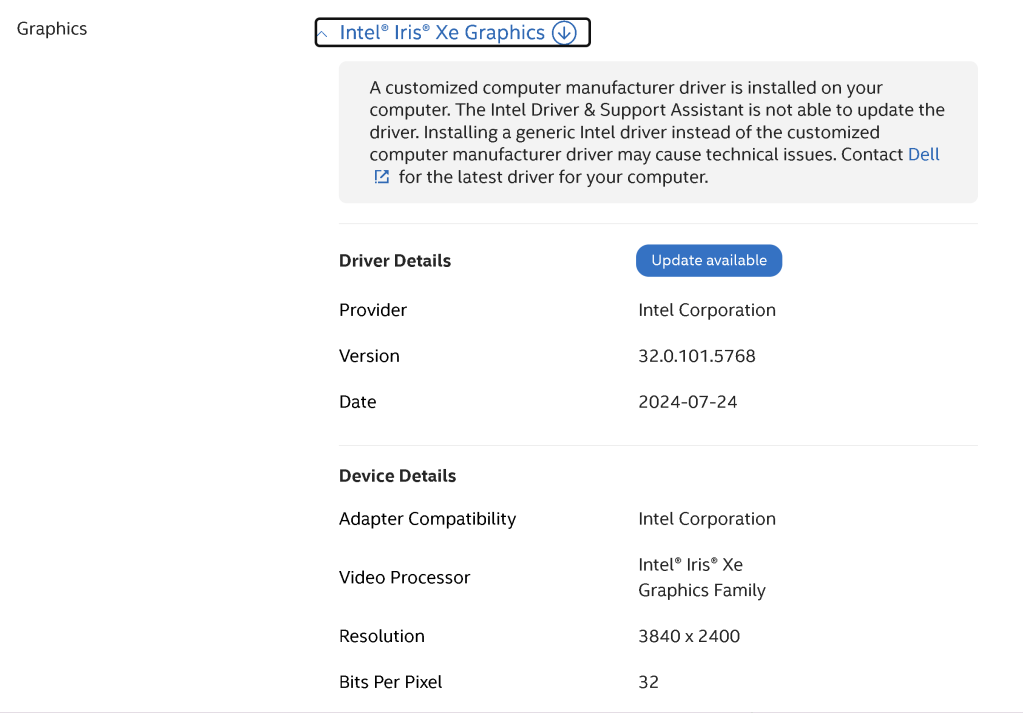 xps update for 2