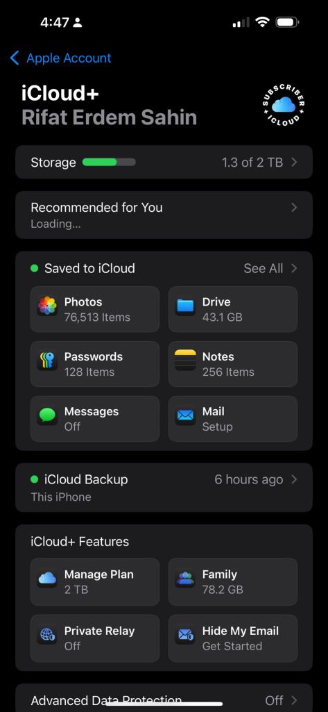 apple costs storage 3